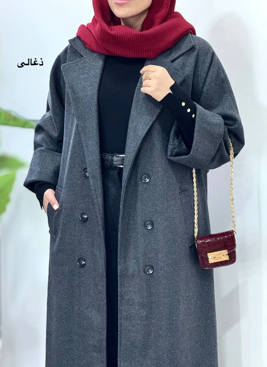 پالتو فوتر بلند آستردار آیسو دلبر